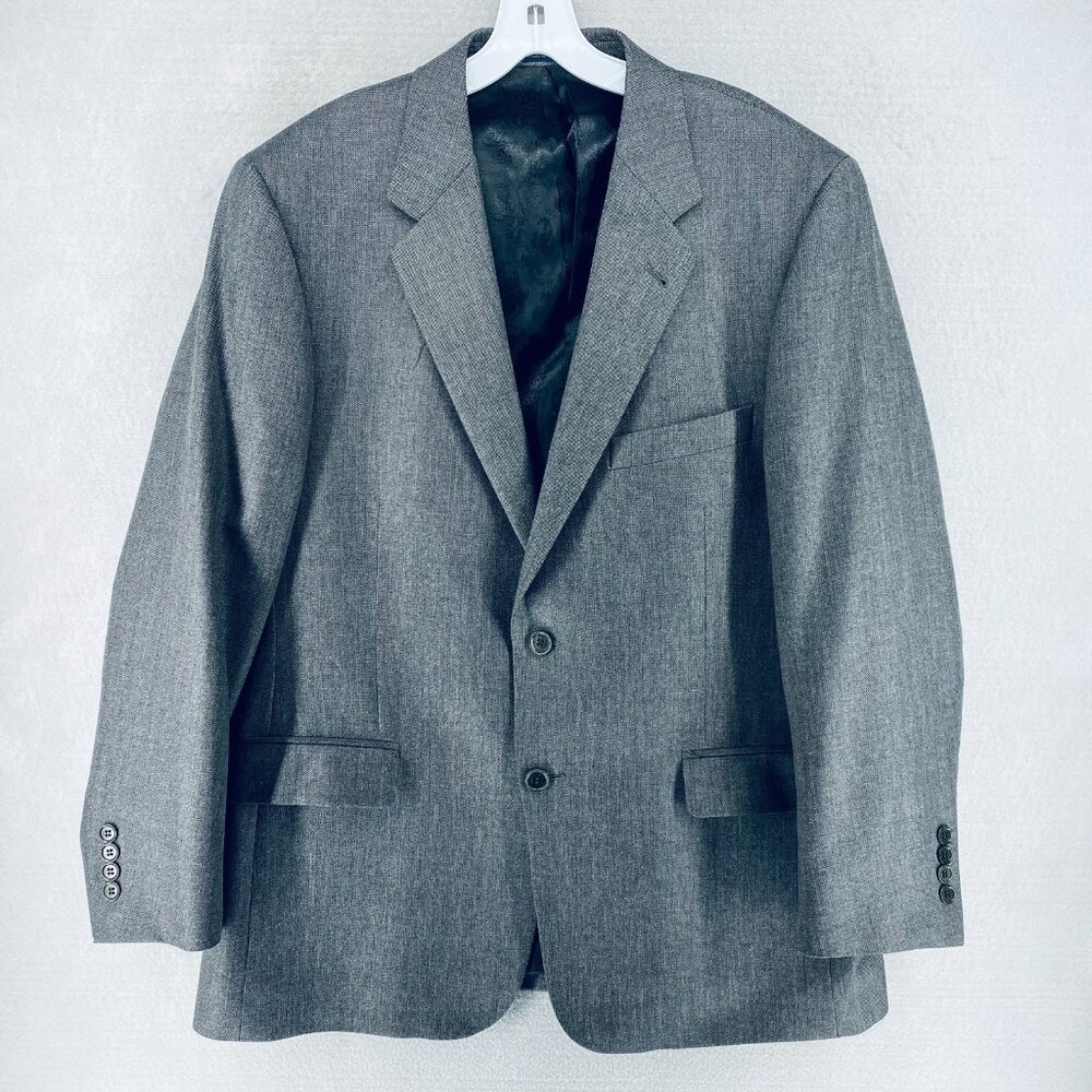 Turnbury Blazer Mens 42S Gray Silk Wool Sport Coat Jacket Wedding Modern Luxury